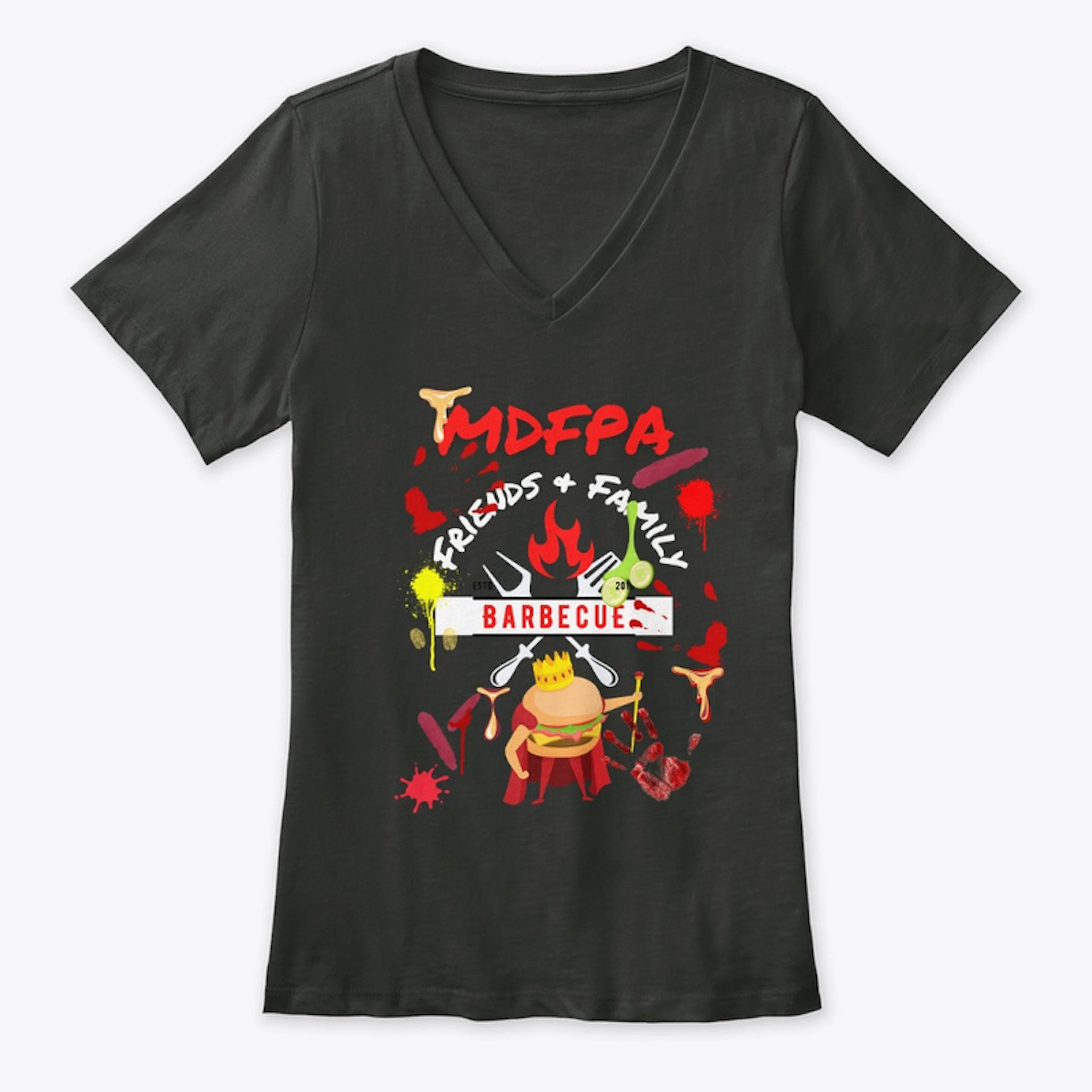 MDFPA - BBQ V-NECK